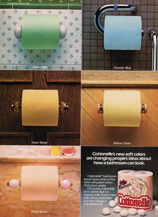 Cottonelle paper tissue toilet ADV